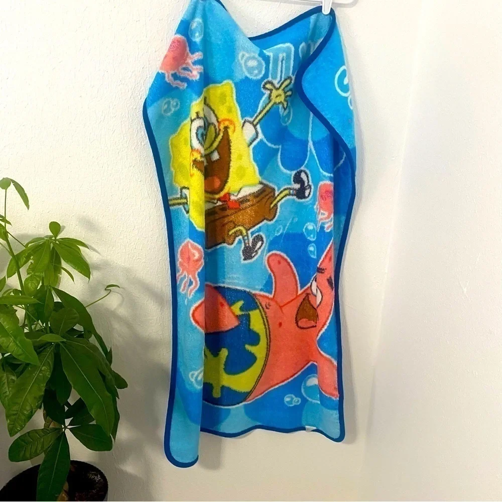 Spongebob Squarepants Nickelodeon Soft Fleece Throw Blanket 42